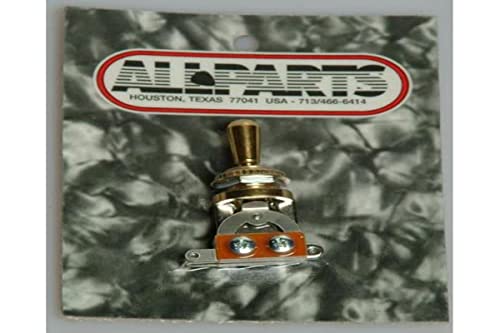 Allparts EP-0066-002 Switchcraft Toggle Switch gold