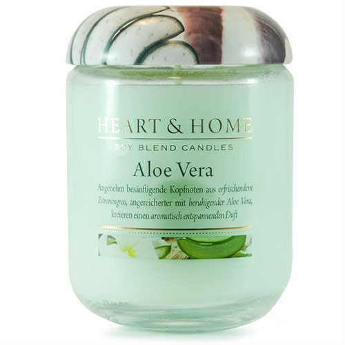 Heart & Home - Home Fragrance Duftkerze Aloe Vera - 340 g