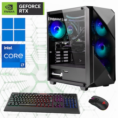 Hyrican Gaming-PC i7-14700F Wasserkühlung 32GB DDR5 2TB SSD RTX 4070 Super Windows 11 (Striker 7213)