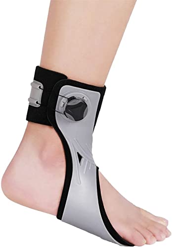 YLFC Drop Foot Brace Orthese, Fußheberorthese Fußheberschiene Plantarfasziitis Achillessehnenentzündung Wiederherstellung Von Verletzungen Knöchel-Fuß-Orthese Fußheberstütze (Color : Right, Size : M)