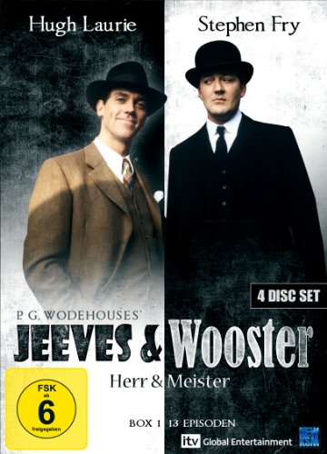 Jeeves and Wooster: Herr und Meister - Box 1, Episoden 01-13 (4 Disc Set)