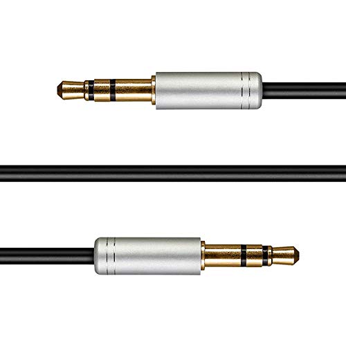 AGS Retail Ltd. kompatibler Audiokabel-Ersatz für Bang & Olufsen Beoplay H6/H8-Kopfhörer - 1,5 m Kopfhörerkabel mit vergoldeten 3,5 mm/3,5 mm-Buchsen| Audio- und Videozubehör