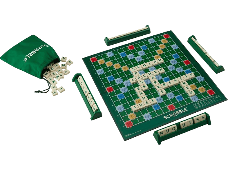 MATTEL GAMES Y9598 Scrabble Original Grün
