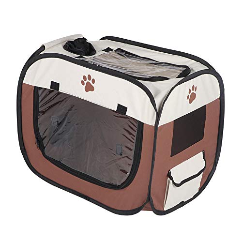 iFCOW Haustier-Haartrocknungsbox, tragbare Haustier-Haartrocknungsbox, zusammenklappbar, Reisetasche für Katzen und Hunde