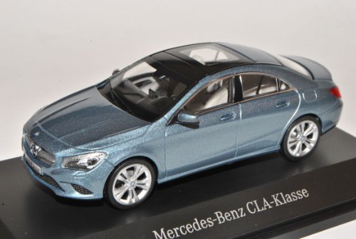 Schuco Mercedes-Benz CLA C117 Universum Blau Metallic Limousine Ab 2013 1/43 Modell Auto mit individiuellem Wunschkennzeichen