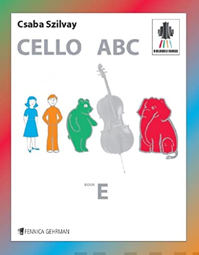 Csaba Szilvay-Colourstrings Cello ABC-Cello-BOOK