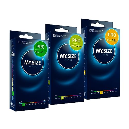MY.SIZE pro Kondome neue EAN (47,49,53mm, 10er Set)