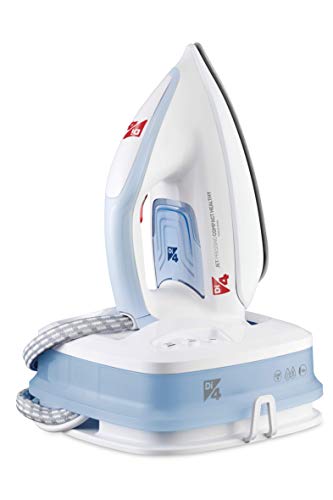 UFESA Di4 Jet Pressing Compact Healthy, 2400W, 8 BAR, 400gr Dampfstoß, Kontinuierliches 150gr/min, SmartCare, 1.6L Fassungsvermögen, Diamond 4D, Hellblau,