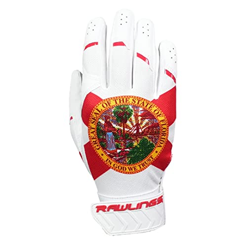 Rawlings 5150 Flag Country Schlaghandschuhe Limited Edition, Florida, Jugendliche, L