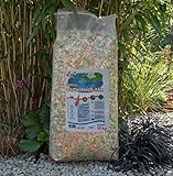 10 kg LuCano Gartenteich - Mix Flocken Fischfutter | Teichfutter für Kois Goldfische und Anderer Teich Zierfische