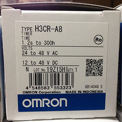 H3cra8ac2-231094 - omron electronics srl timed multif 2mod 2con 24-48vac 12-48 vdc