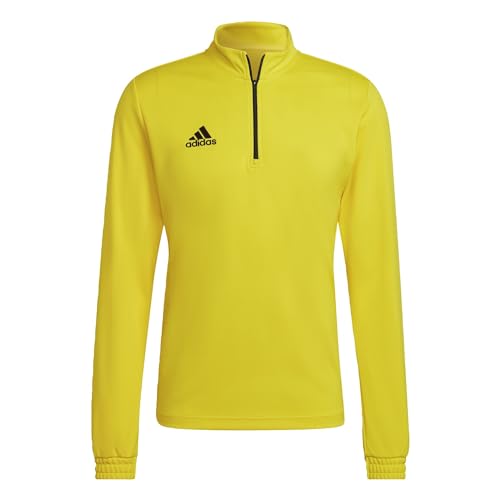 adidas Mens Sweatshirt (Long Sleeve) Ent22 Tr Top, Team Yellow/Black, HI2128, ST