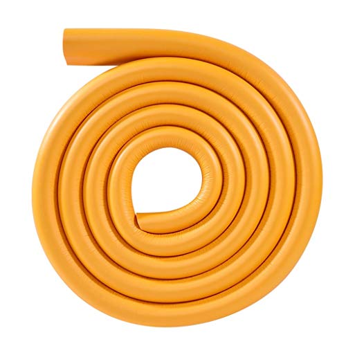 AnSafe Kantenschutz,   U Typ Weiche 2 Meter Verwendet for Glas Couchtisch Rand Schützen Kinder (7 Farben) (Color : Orange)
