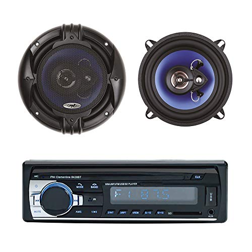 Radio Paket MP3 Autoplayer PNI Clementine 8428BT 4x45w Koaxiale Autolautsprecher PNI HiFi650, 120W, 16,5 cm