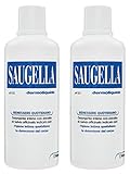 Buyfarma Promo Pack – 2 Saugella Dermoliquid 750 ml – Intimreiniger pH 3.5 mit Salbei-Extrakt Officinalis – 1,5 Liter + gratis