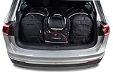 KJUST Dedizierte Reisetaschen 4 stk kompatibel mit VW TIGUAN II 2016+ Car Bags