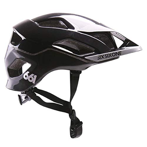 SixSixOne EVO AM Helm metallic Black Kopfumfang XS-S | 52-56cm 2019 Fahrradhelm