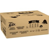 Jumbopack Felix "Tasty Shreds" Pouches 80 x 80 g - Gemischte Auswahl