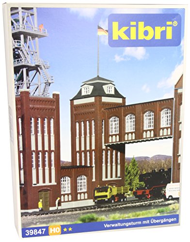 Kibri 39847 - H0 Verwaltungsturm mit Übergängen