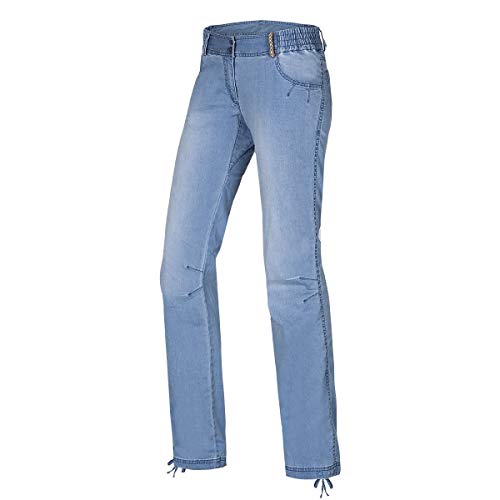 Ocun W Inga Jeans Blau, Damen Hose, Größe L - Farbe Light Blue