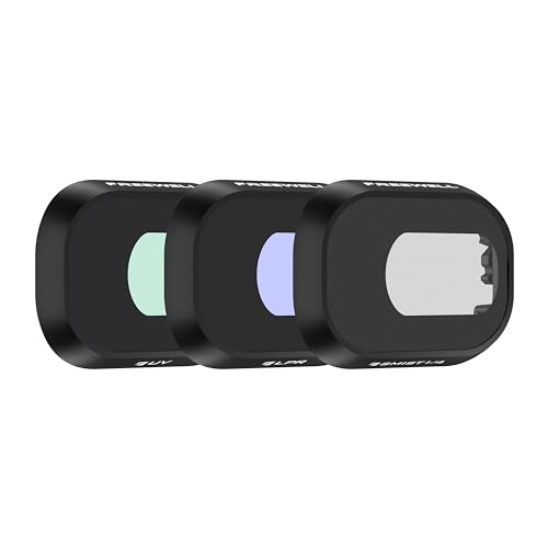 Freewell Everyday Filter-Set für Mini 4 Pro Ultraviolett, Snow Mist 1/4, Reduzierung der Lichtverschmutzung, GimbalSafe-Technologie