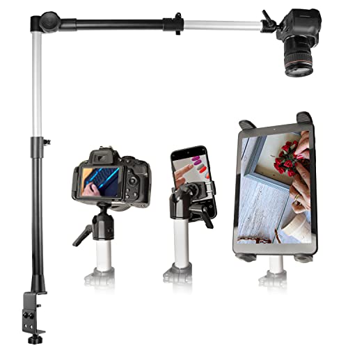 Arkon DSLRTABMG5 Klemmständer für DSLR-Kamera, Tablet oder Handy