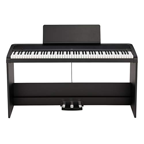 KORG B2 SP schwarz, Digitalpiano, E-Piano inkl. Ständer und 3er Pedaleinheit