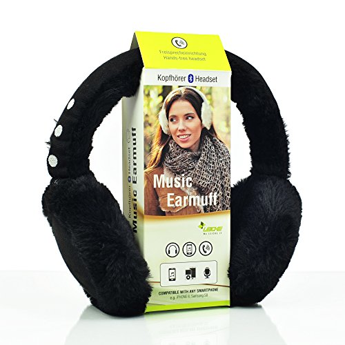 Sharon Bluetooth Musik Ohrenschützer-Kopfhörer Damen, Winter Ohrenwärmer Damen Mädchen, Winter Geschenke für Damen | TÜV schadstoffgeprüft