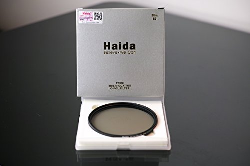 Haida Pro II Digital Slim Polfilter Zirkular MC (multicoating) - 82mm - inkl. Cap mit Innengriff