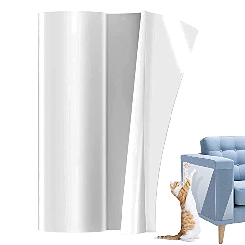 Couchschutz für Katzen - Wiederverwendbares, kratzfestes Klebeband,Anti-Katzen-Kratzband, Couchschutz für Katzen, Sofa-Eckenkratzer Jextou