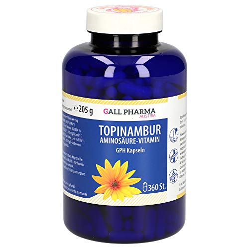 Gall Pharma Topinambur Aminosäure-Vitamin GPH Kapseln, 1er Pack (1 x 360 Stück)
