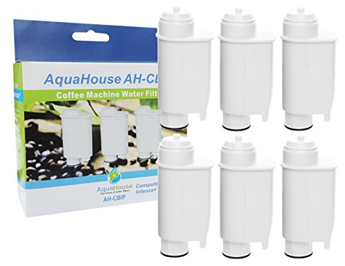 6x AquaHouse AH-CBIP Kompatibel Wasserfilterpatrone für Philips Saeco CA6702, Lavazza, Gaggia Kaffeemaschinen