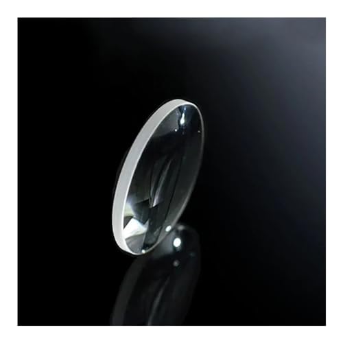 Mikroskop-Zubehör-Kit Konvexe Linse aus optischem Glas, Durchmesser 9, 15, 20, 30, 42, 27,8 mm, Mini-Lupe K9 Mikroskopische Objektträger (Size : D44F40C13.8T3)