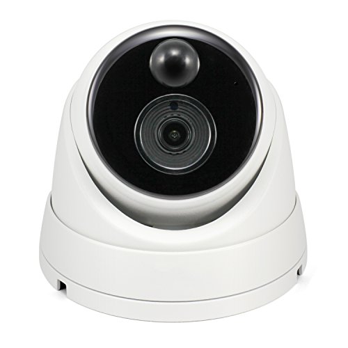 Swann CCTV Dome 4K Ultra HD IP-Überwachungskamera mit thermischer Abtastung und Gesichtserkennung und 1-Wege-Audio - Einzelpackung