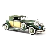 WangXLDD Modellauto kompatibel mit Rolls-Royce Phantom 1932 Modell im Maßstab 1:18, eisenbeschichtetes Ornament für Zuhause, Büro, Geschäft, Schreibtisch, Regal, Dekoration, Geschenk