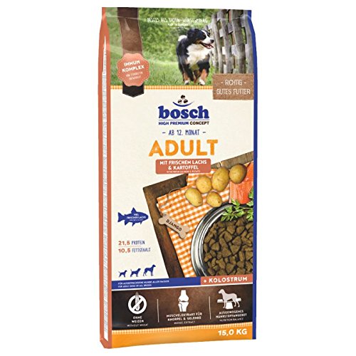 Bosch Erwachsene lachs & Kartoffel Trockenfutter für Hunde. Eine heathly ausgewogenen Lebensmittel für Ihren Hund
