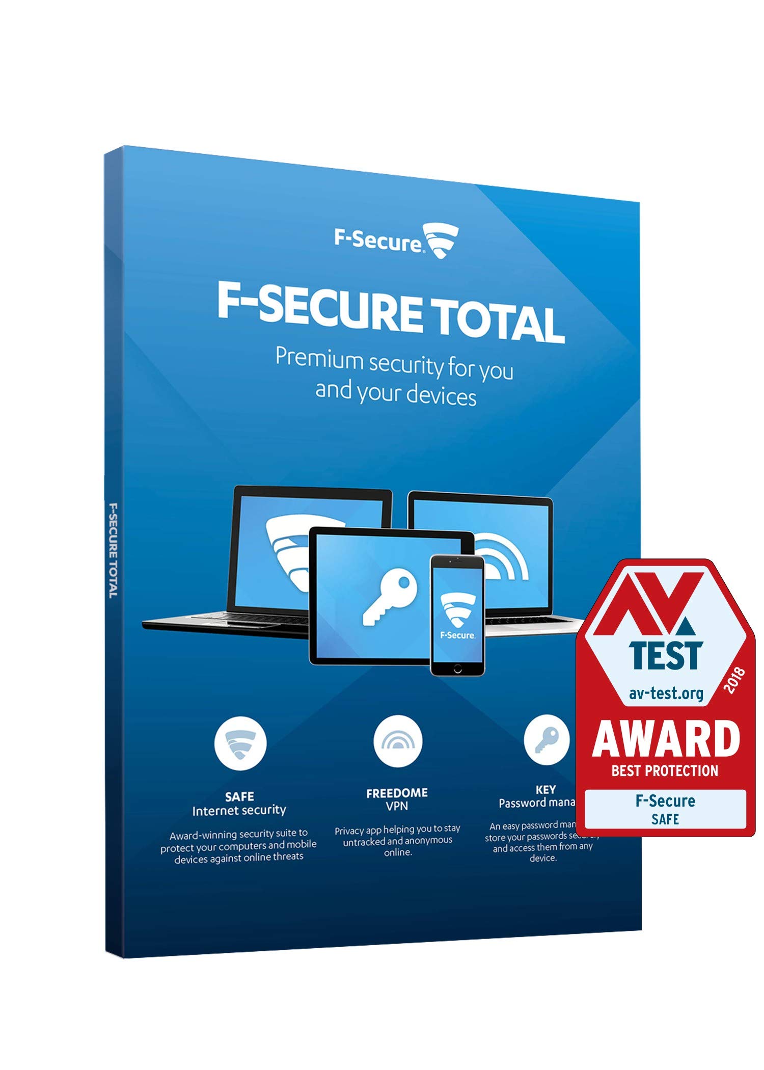 F-Secure TOTAL [5 Geräte - 1 Jahr] [Vollversion]