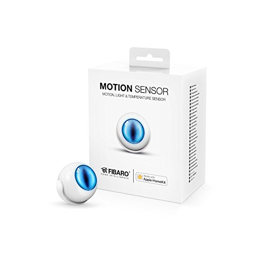 Fibaro motion sensor, multisensor bluetooth le apple homekit kompatibel, vereint