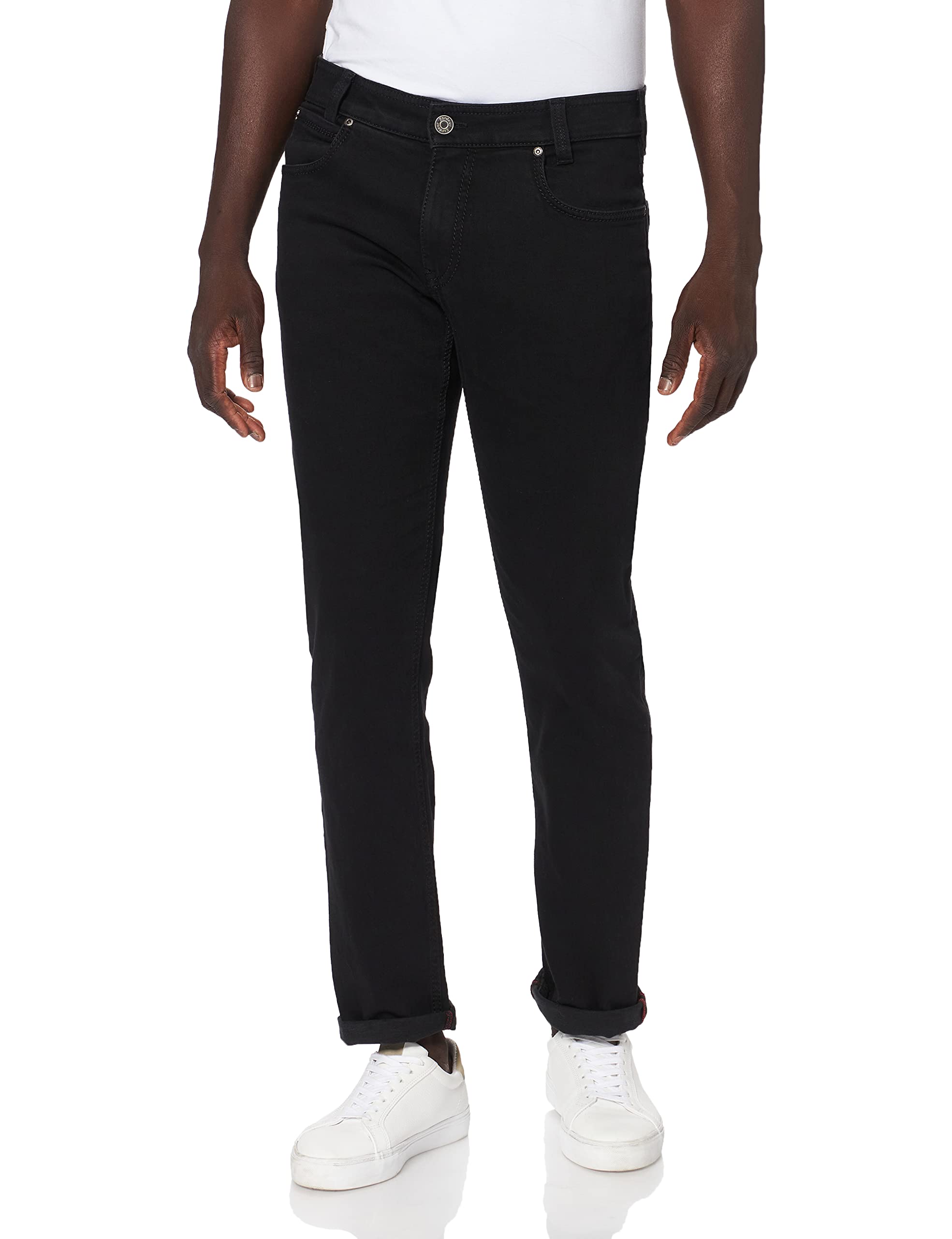 Atelier GARDEUR Herren Batu Comfort Stretch Jeans, Black/Black 799, 44W / 32L