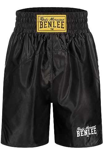 BENLEE Rocky Marciano Herren Boxhose Bonaventure, Schwarz, L