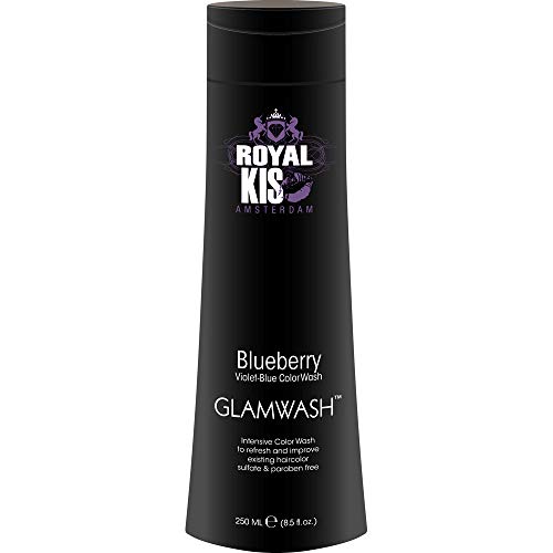 Royal KIS GlamWash - Purpleberry (Violett) - 250ml - Farbshampoo - semi-permanent - 2 in 1: Farbpigmente und Shampoo - ohne Silikone