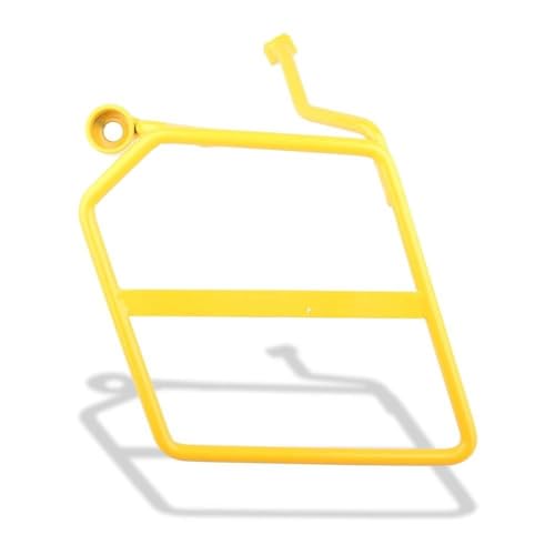 Gepäckträger, Motorradträger, Hinterer Seitenträger, Abnehmbarer Hinterer Gepäckträger, Abnehmbar Für Monkey 125 2018–2022 (Color : Yellow-Left)