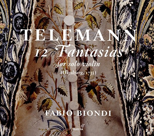 Telemann: 12 Fantasien für Violine solo TWV 40:14-25, Hamburg 1735