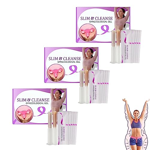 Aexzr Slim & Cleanse Gynäkologisches Gel, Natürliches Vaginal-Reparatur-Gel, Anti-Juckreiz-Detox-Schlankheits-Gel, Vaginal-Pflege-Gel für Frauen, Körperreinigendes Konturierungs-Gel (3box)