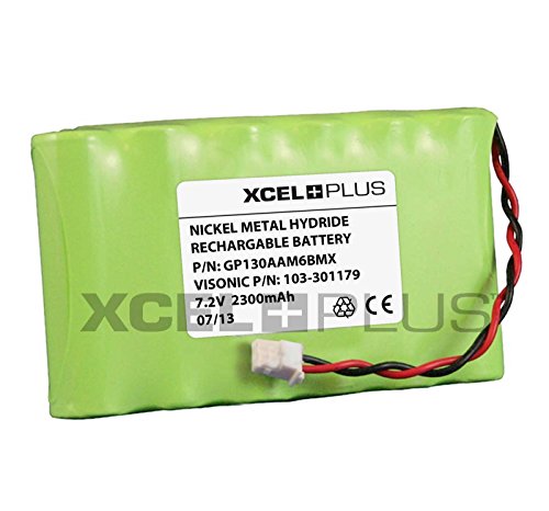 Visonic 1300mAh Powermax Komplette 7.2V Alarm Panel Batterie 103-301179