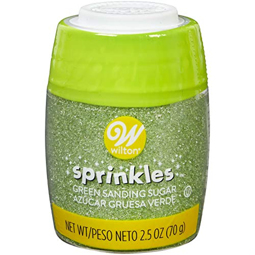 Wilton Sanding Sugar Sprinkles Assorted Colors; 2.5oz (Green)