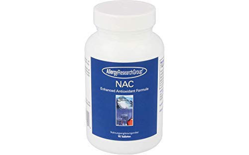 Allergy Research Group, NAC, Enhanced Antioxidant Formula, 90 Tablets
