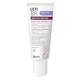 LETI SR anti-Rötungen Fluid reduziert Rötungen, beruhigt Haut, schützt vor blauem Licht und repariert diese Hautschäden, 40 ml Creme