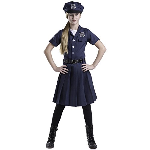 Dress Up America Mädchen Polizist Kostüm Teen Sassy Polizist Kleid