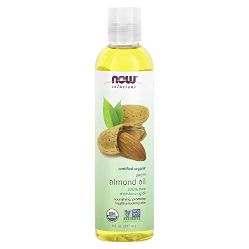 Now Foods Organic Almond Oil, 8 Oz by Now Foods